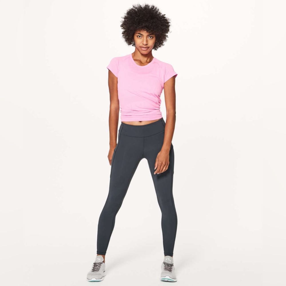 Lululemon Speed Up Tight Full-On Luxtreme 28" size 4 in Grey Melanite